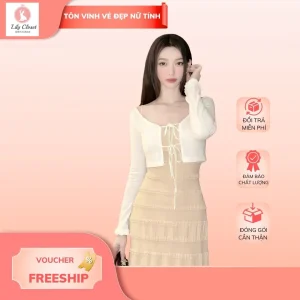 Đầm maxi be