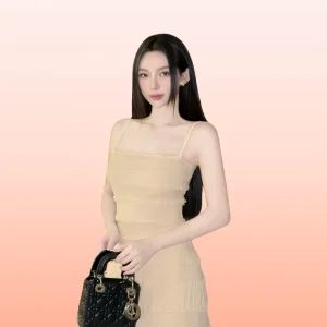 Đầm maxi be