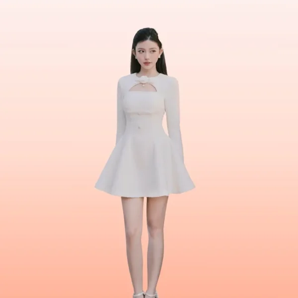 Đầm xòe tiểu thư